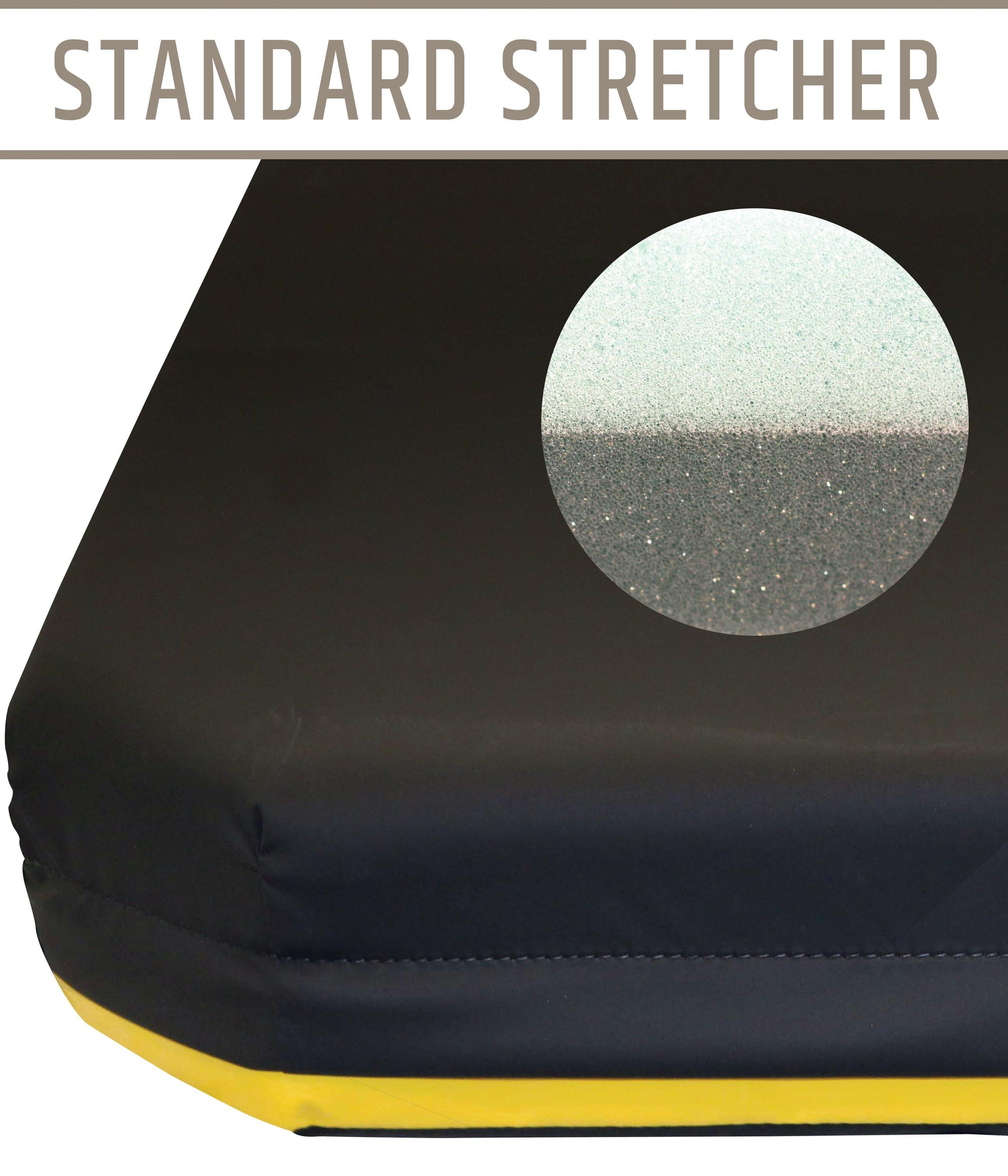 Hill-Rom TranStar Electric (Model 8020) 4 Standard Stretcher Pad with Color Identifier - mattress